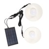 Outdoor Solar Lights IP65 Waterproof Energy Conservation 2 Headed Infrared