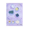 Sunstar Stationery S2173123 Stationery Goods, Clear File, 5 Pockets, Relax