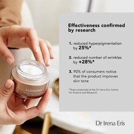 Dr Irena Eris Lumissima Whitening & Regenerating Night Cream - Anti-Wrinkle Anti-Ageing Skin Care - Innovative Formula for Skin Renewal - Balances Skin Tone - Reduces Discoloration - 50 ml