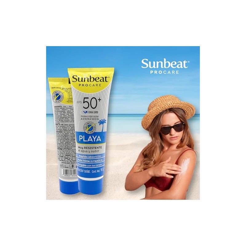 SUNBEAT Sunbeat Procare Playa Bloqueador Solar Fps 50 Resistente Al