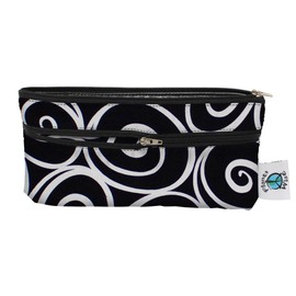 Planet Wise Bolsa de viaje, para artículos secos y húmedos, Midnight Curl