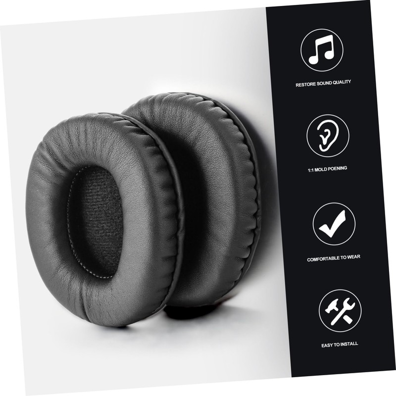 Gatuida 1 Pair Headphone Case Headphone Cushions Earpad Replacement Earmuff