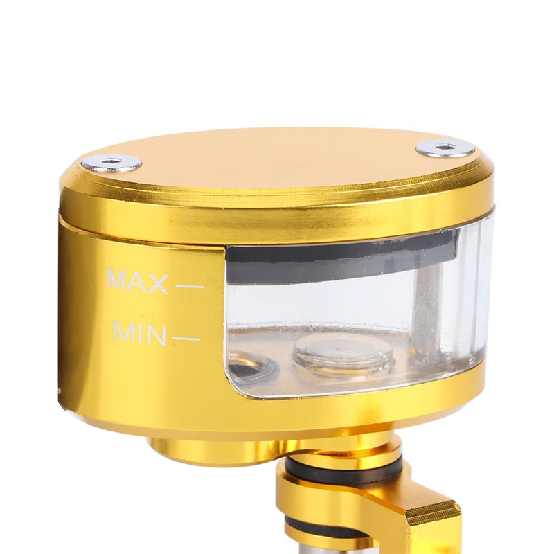 Front Brake Fluid Reservoir CNC Aluminum Motorcbike Oil Cup Set
