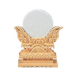 神鏡 上彫・1.5寸（ヒバ製）