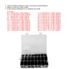 740 Piece O-Ring Sealing Ring Assortment Nitrile Rubber O-Ring Seal