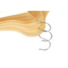 Woodla Wooden Hangers 96 Pack Durable & Slim Coat Hanger