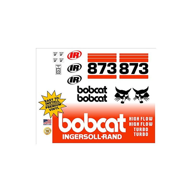 873 Style A Decal Sticker kit fits Bobcat
