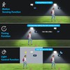 Dibaful 100 W LED Spotlight with Motion Sensor Light Sensor