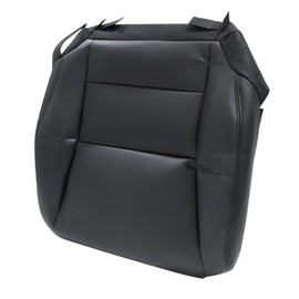 GXARTS 2PCS Driver and Passenger Side Bottom Replacement Perforated Leather Seat Cover Black Compatible with Honda Accord 2013 2014 2015 2016 2017