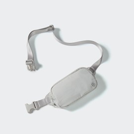 Mini Belt Bag 0.7L, Pander Waterproof Mini Everywhere Fanny Pack Purse for Women and Men. (Pale Grey)