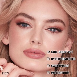 12 Pcs Dark Brown Eyebrow Pencil,Sharpener Included,Deeply Pigmented,Waterproof Sweat-proof,Makeup Eyebrow Pencils for Fills in Sparse Areas and Gaps Create a Natural Eye Brow,Vegan & Cruelty-Free