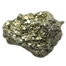 Large Pyrite Crystal Stone Cluster Samples - High Energy Natural Iron Pyrite Stone Pirita Piedra Original with Healing Properties