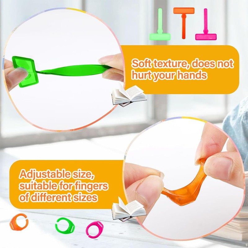 PYRUVAE Pack of 3 Reading Ruler, Reading Aid Children, Dyslexia