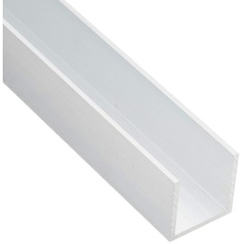 Hikari Aluminum Channel 0.09 x 1.2 x 11.8 x 11.8 inches (2.4 x 30 x 30 x 300 mm) ACH303