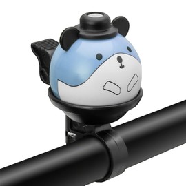 BYKING Bike Bell Kids, Universal Bike/Scooter/Micro Scooters Plain Handlebar Bell, Kids Bike Accessories | Loud | Waterproof | For Boys & Girls | Bicycle Bell Kids, Childrens Horn (Sky Blue)