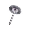 15 Pcs T Shape Stainless Steel Wire Brushes Wheel 1/8''