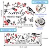 Wall Decor Sticker Family Letter Vinyl Wall Art Decal Removable