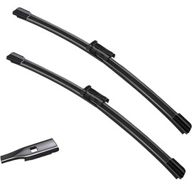 2 Factory Wiper Blades Replacement for Silverado Sierra 04/03/2014 2015 2016 2017 2018 Original Equipment Windshield Wiper Blades Set - 22"+22" (Set of 2) Top Lock