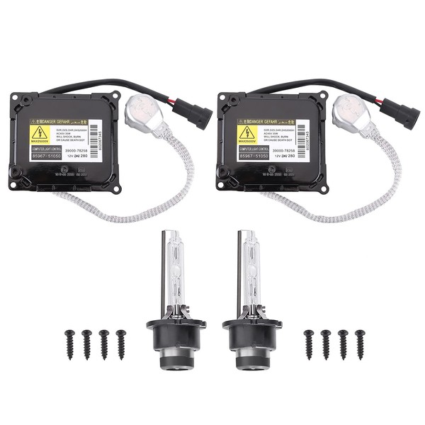 2PCS 85967-51040 Xenon HID Headlight Ballast Control Unit Compatible for