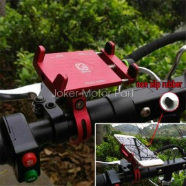 Unbranded Red Cell Phone Holder Mount For Kawasaki Vulcan VN 1700 1600 1500 900 Classic