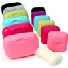 ZaH Macarons Soap Box Packaging Soap Holder Soap Travel Case