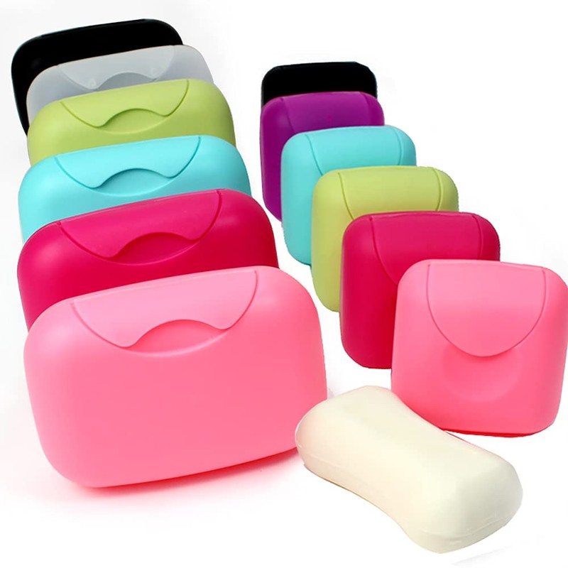 ZaH Macarons Soap Box Packaging Soap Holder Soap Travel Case