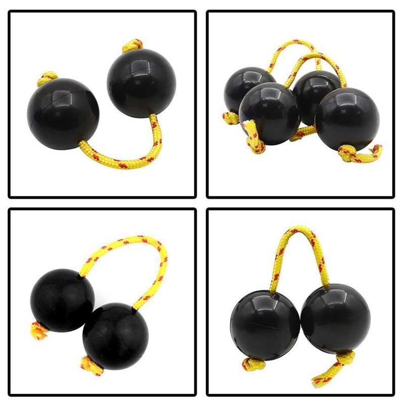 Rhythmic Ball Hand Shaker Balls Music Egg Shaker Double Gourd