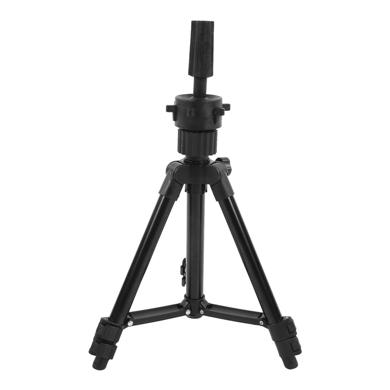 Tripod Wig Head Mold Holder Stand Bracket Aluminum Alloy False