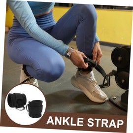 WHAMVOX 2pcs Ankle Strap Buckle Design for Cable Machines Comfortable Fitness Attachment for Leg Exercises Glute Workouts and Hip Abduction for Home and Gym Use