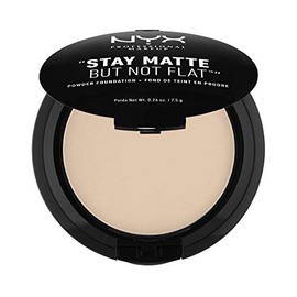 Nyx Professional Makeup Stay Matte Not Flat Base Maquillaje Polvo Tono Nude