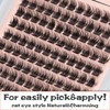 YOONOYA Eyelashes 10 mm, Show Your DIY Skills with 144