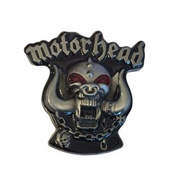 Generic Branding Rock Band Motor Head Name Logo Metal Enamel Belt Buckle