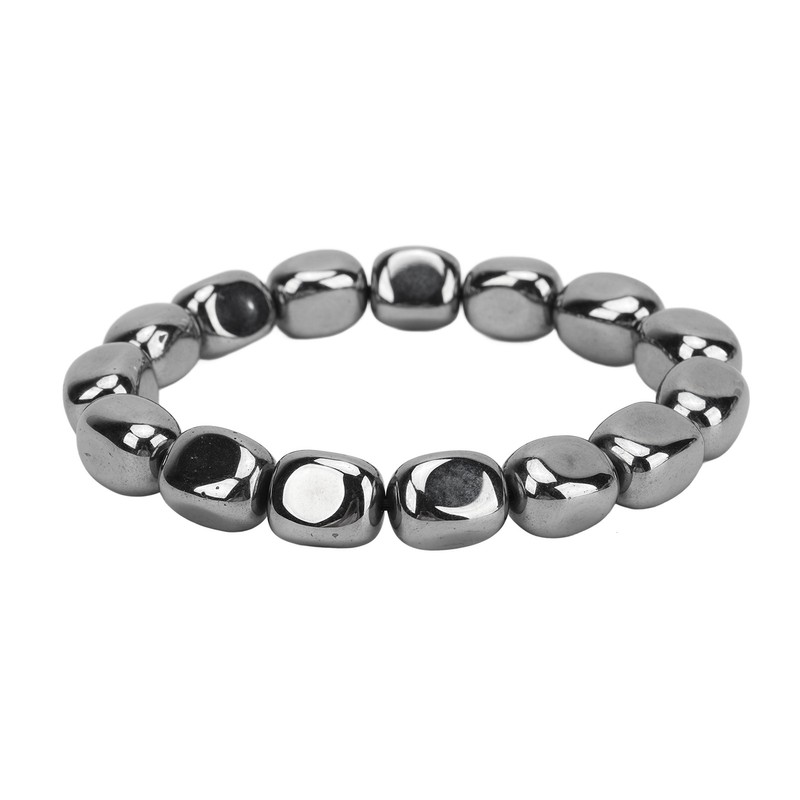Terahertz Bracelet Adjustable Versatile Stylish Energy Stone Bracelet for Men