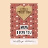 “Mum, I Love You” Pocket Hug Keepsake Token | Thoughtful