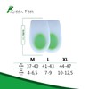 Green Feet Comfort Gel Heel Cushion, Anatomical Aid for Heel