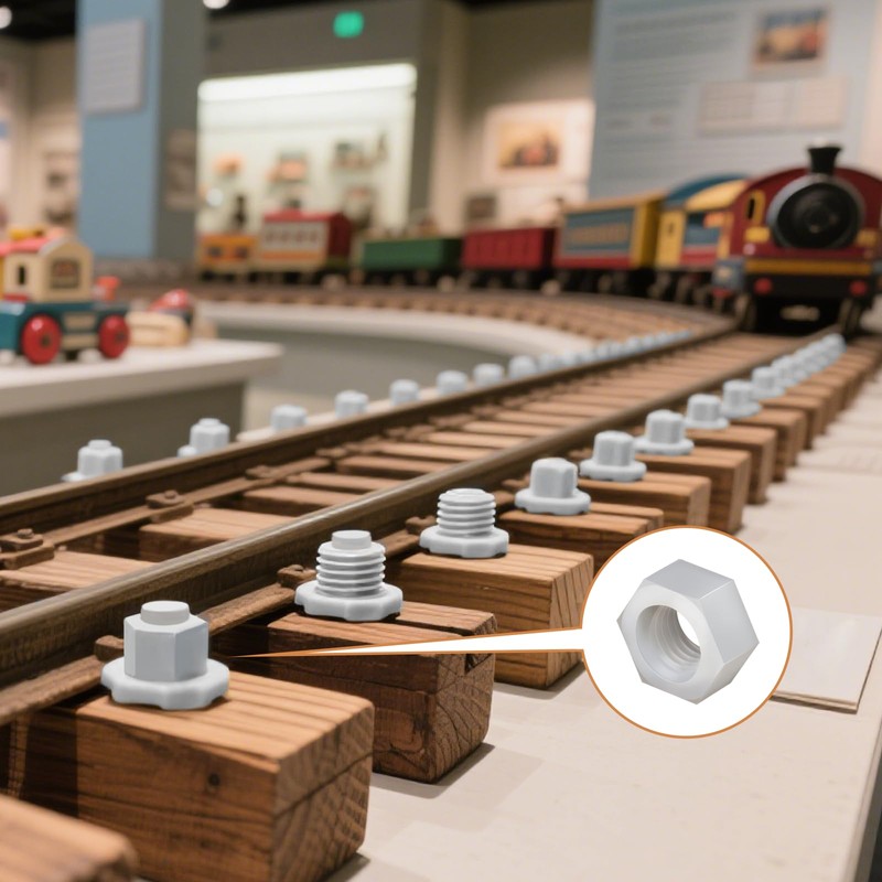 Pack of 40 Plastic Nuts M6 Nut Plastic Screws Nylon