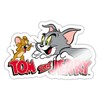 Spreadshirt Tom and Jerry Catch Me Sticker, 10 x 10