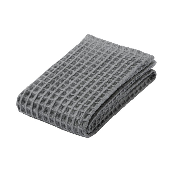 MUJI 84705885 Waffle Face Towels, Set of 15, 13.4 x