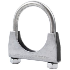 RP Remarkable Power, 2.125(+0.157"~0.197") InchStainless Steel U-Bolt Muffler/Exhaust Clamp(2 1/8"), ECS2125U