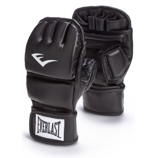 Everlast EverGel Wristwrap Heavy Bag Gloves (Large/X-Large), Black