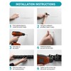 Mop and Broom Holder Wall Mount - Garage Storage Organizer