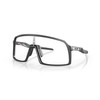 OAKLEY Sutro Non Polarised Sunglasses, OO9406, Matte Carbon & Clear