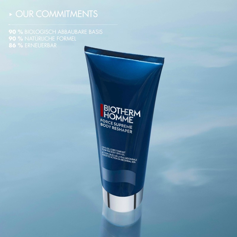 Biotherm Force Supreme Body Reshaper, Cooling Cryo Gel for Men,