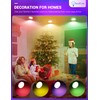 JandCase BR30 Color Changing Flood Lights, RGB+Warm+Cool White LED Recessed