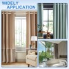 sourcing map 12" Acrylic Drapery Wand, Invisible Curtain Pull Rod