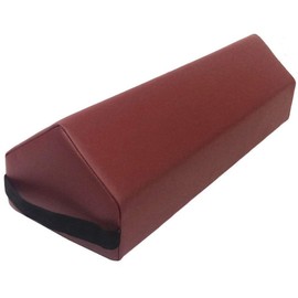Therapist’s Choice® Spire Peak Massage Bolster Cushion, 8.5" X 7" X 25" (Burgundy)