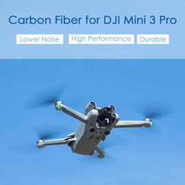 XINANEE 6030F Carbon Fiber Propeller with Screwdriver for DJI Mini 3 PRO Drone Accessories - Low Noise Lightweight Blade Replacement Spare Parts