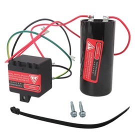 CSRU2 208/240VAC 88-108uF Compressor Saver Hard Start Kit for 3.5-4-5 Ton Systems for SER-U2 LSRU2,Potential Relay, Start Capacitor,