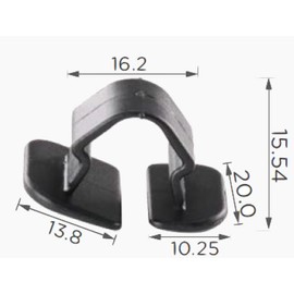 appRUN 10X Bonnet Seal Grille Fastener Clips For VW Lupo Multivan T5 Transporter T4 T5 1H586384901C