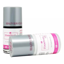 Nail Factory Duo Tinta Para Sellos Blanco Negro Decoracion, Nail Factory